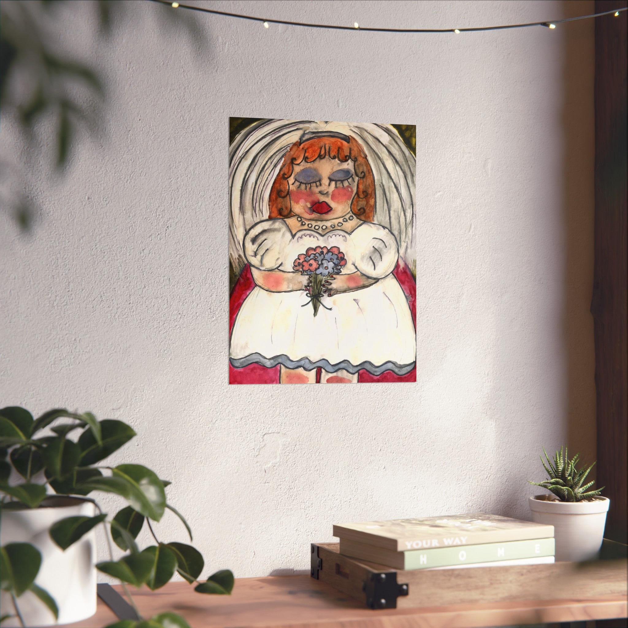 Bride Fine Art Poster
