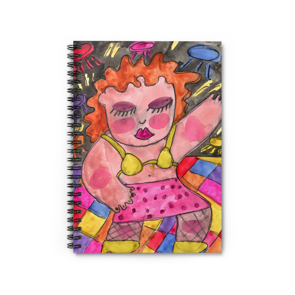 Disco Spiral Notebook