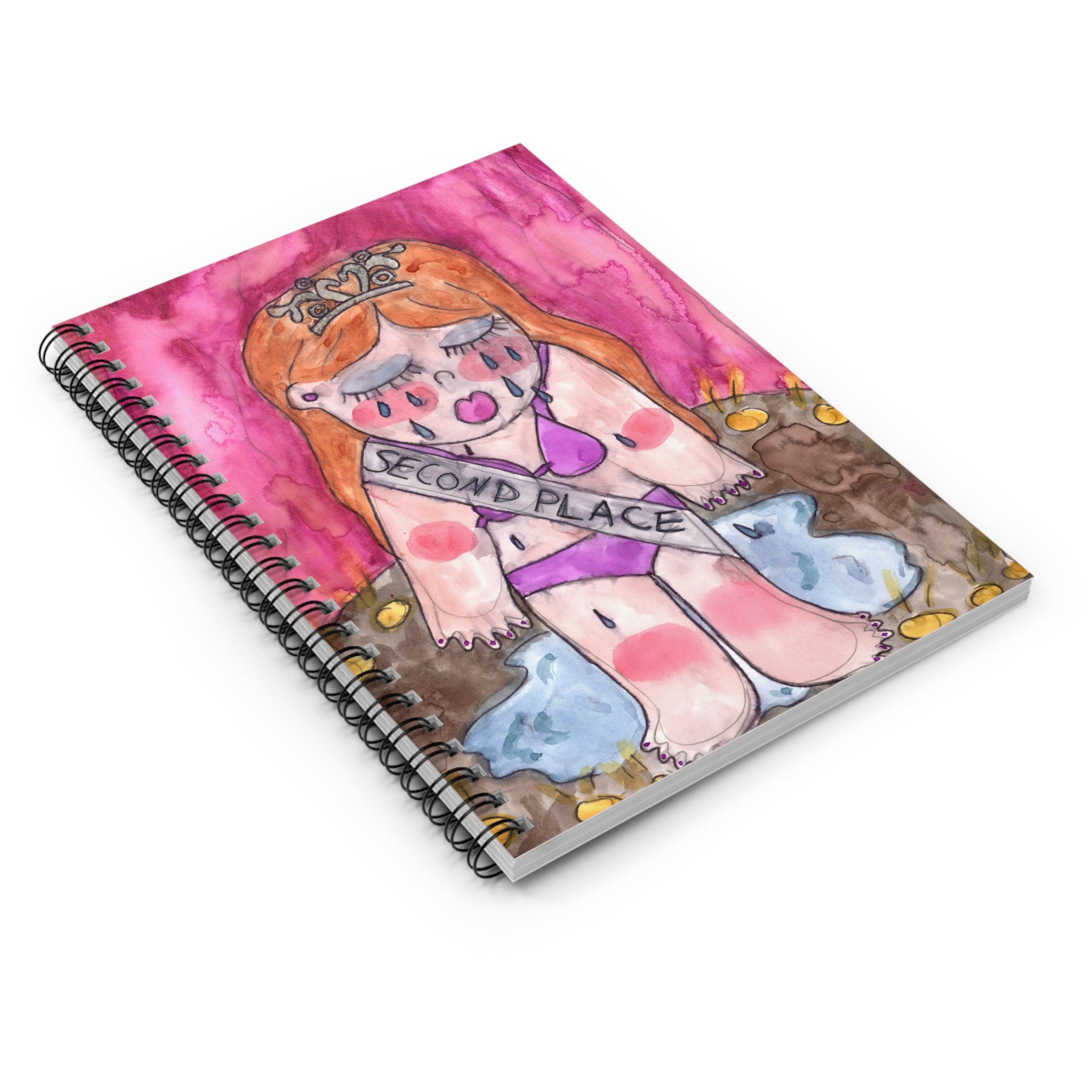 Second Place Spiral Notebook