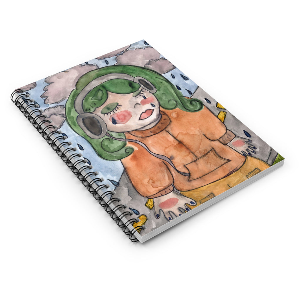 Chasing Pavements Spiral Notebook