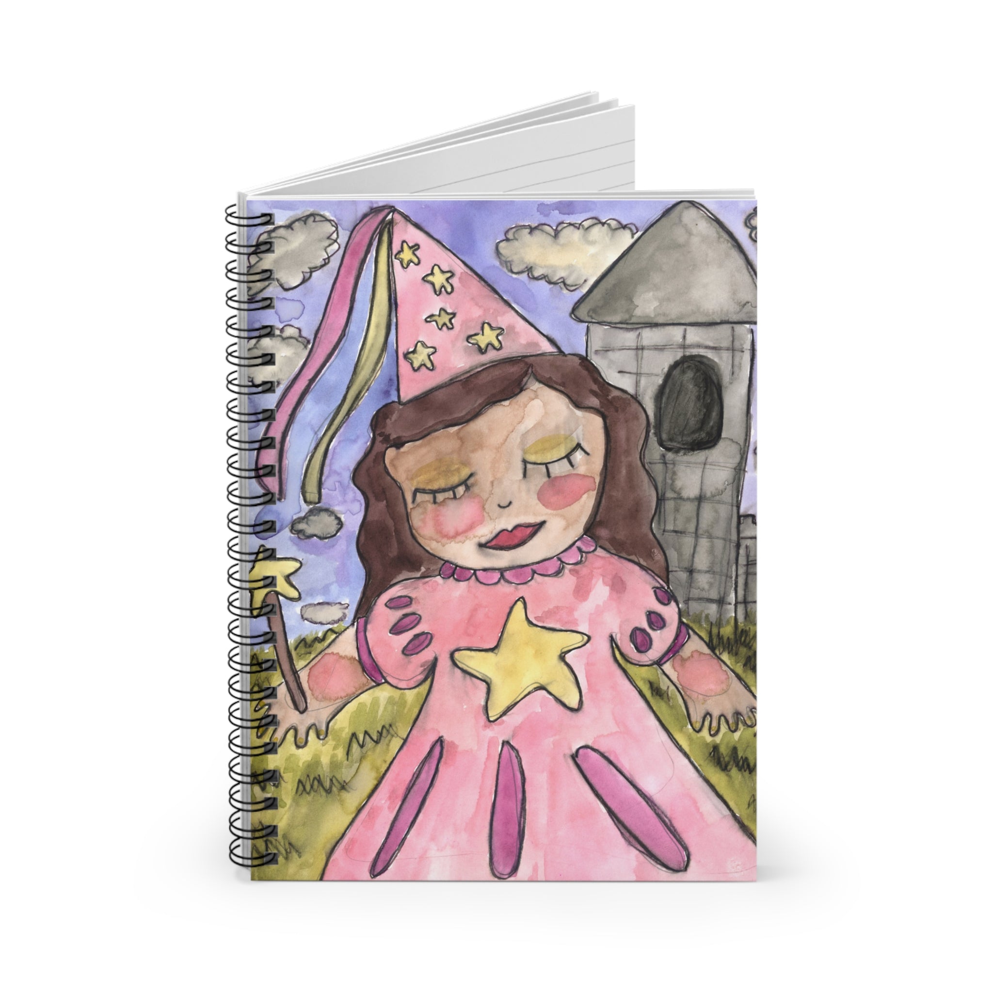 Star Princess Spiral Notebook