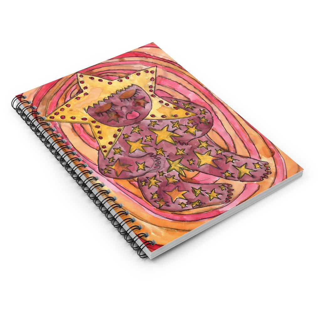 Star Girl Spiral Notebook