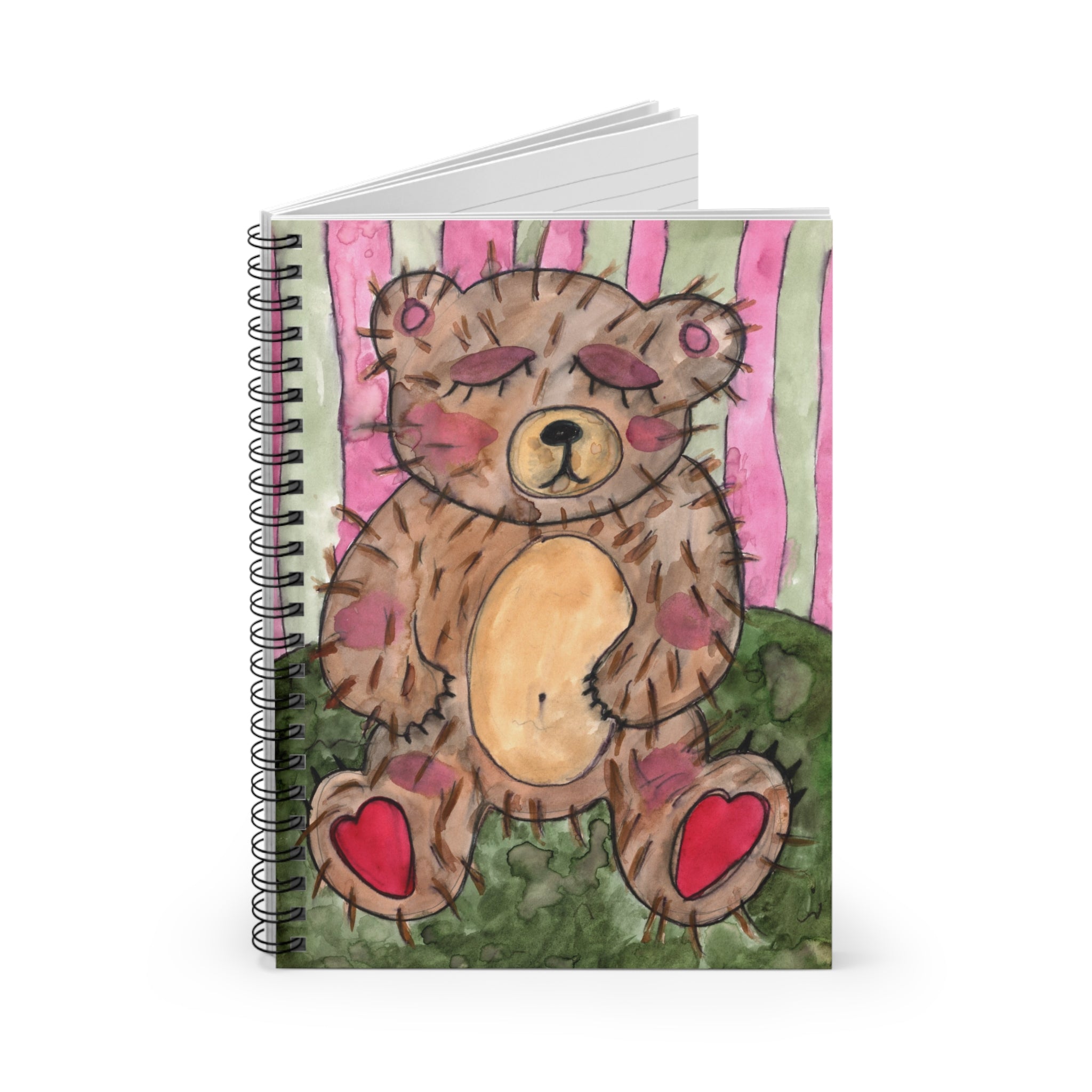 Teddy Bear Spiral Notebook