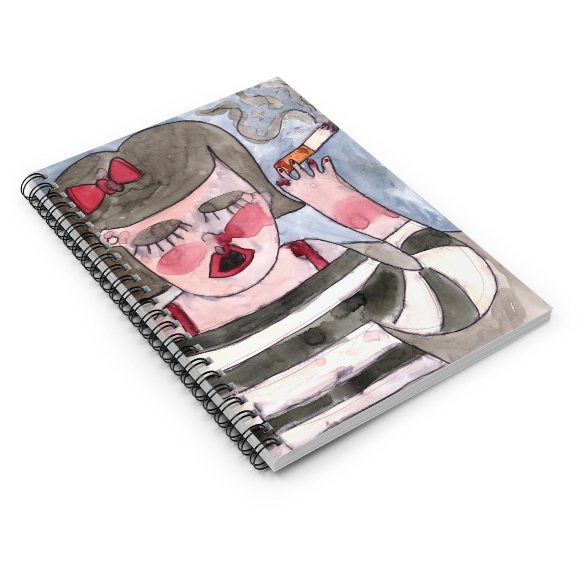 Smoking Spiral Notebook