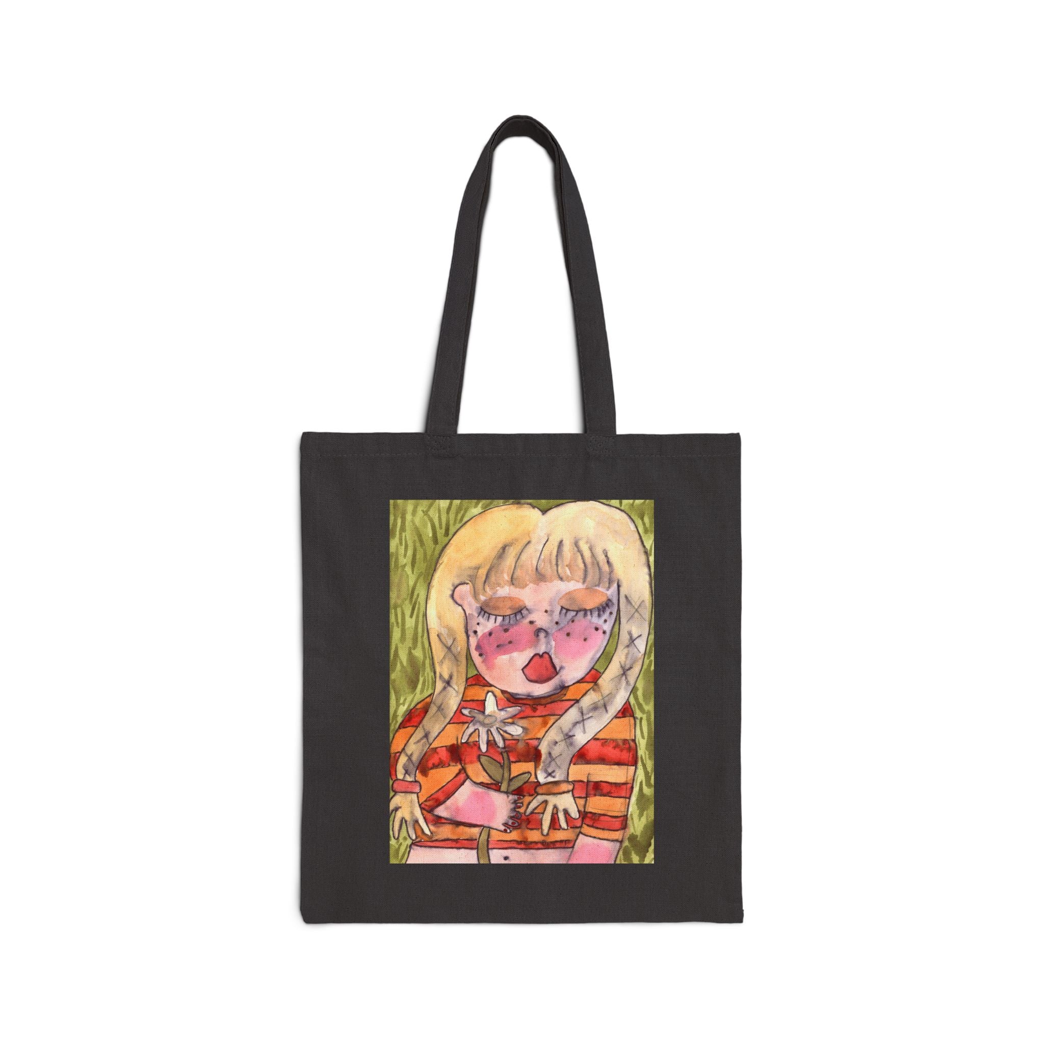 Blonde Daisy Tote Bag