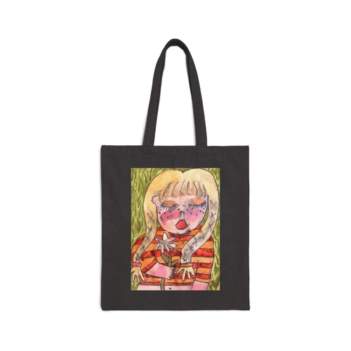Blonde Daisy Tote Bag