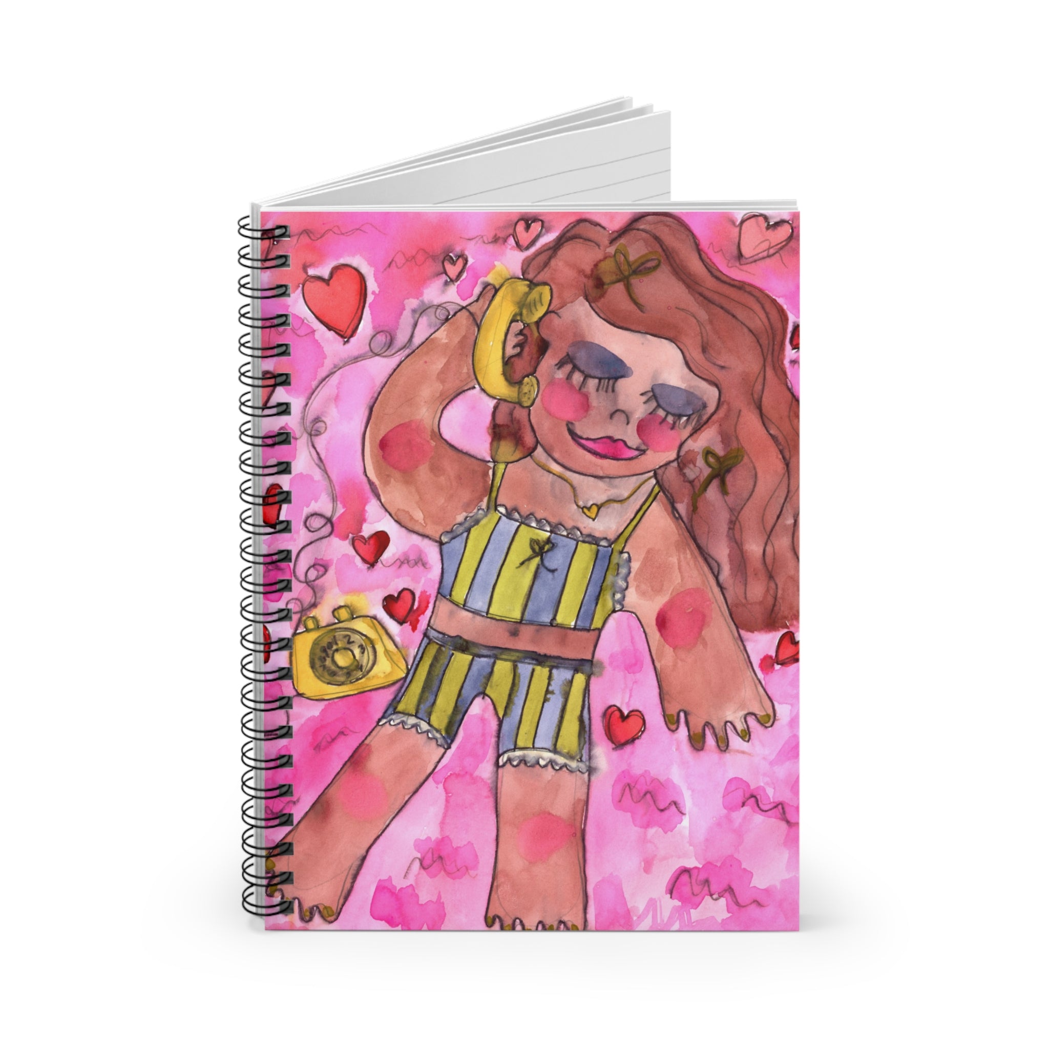 Call Me Spiral Notebook