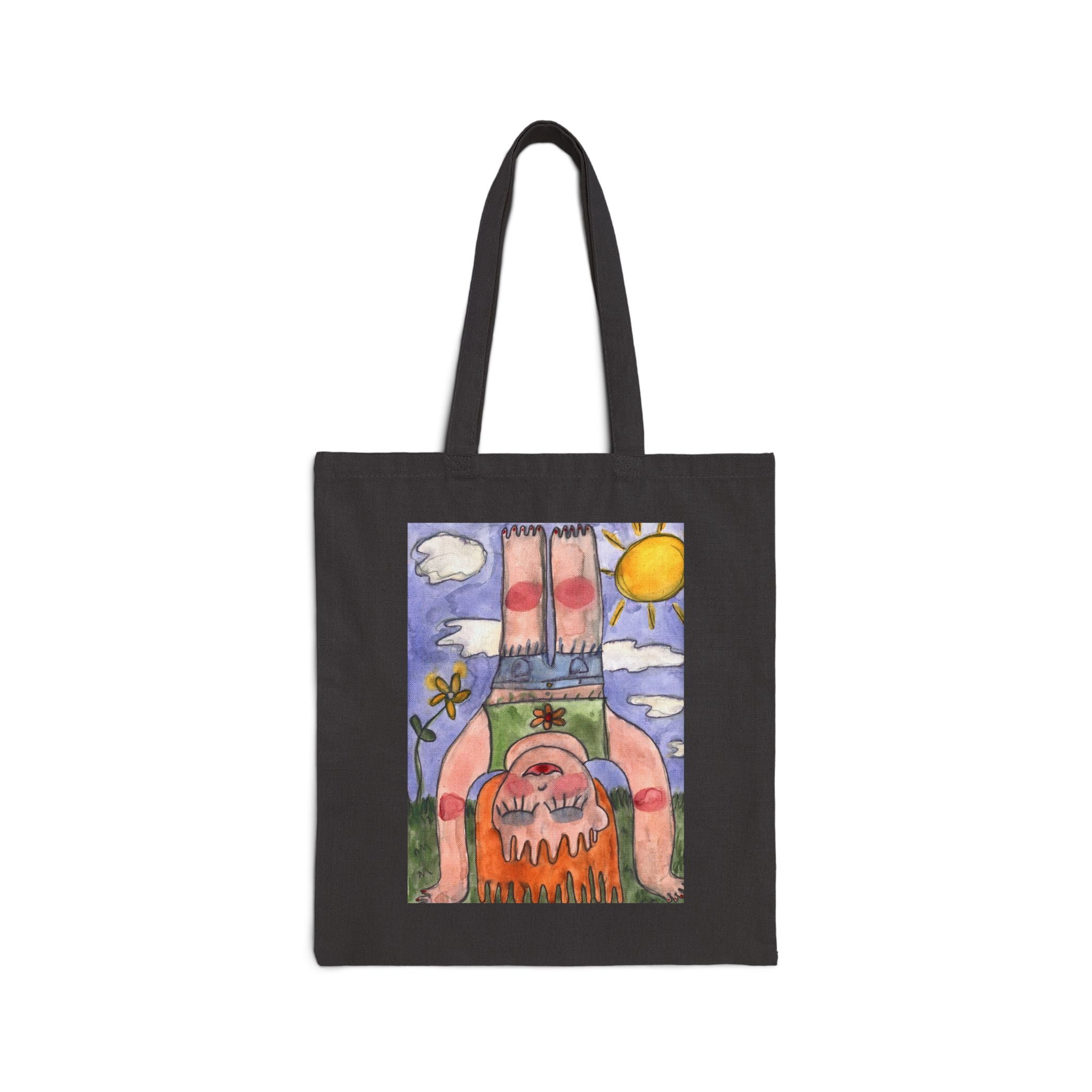 Handstand Tote Bag