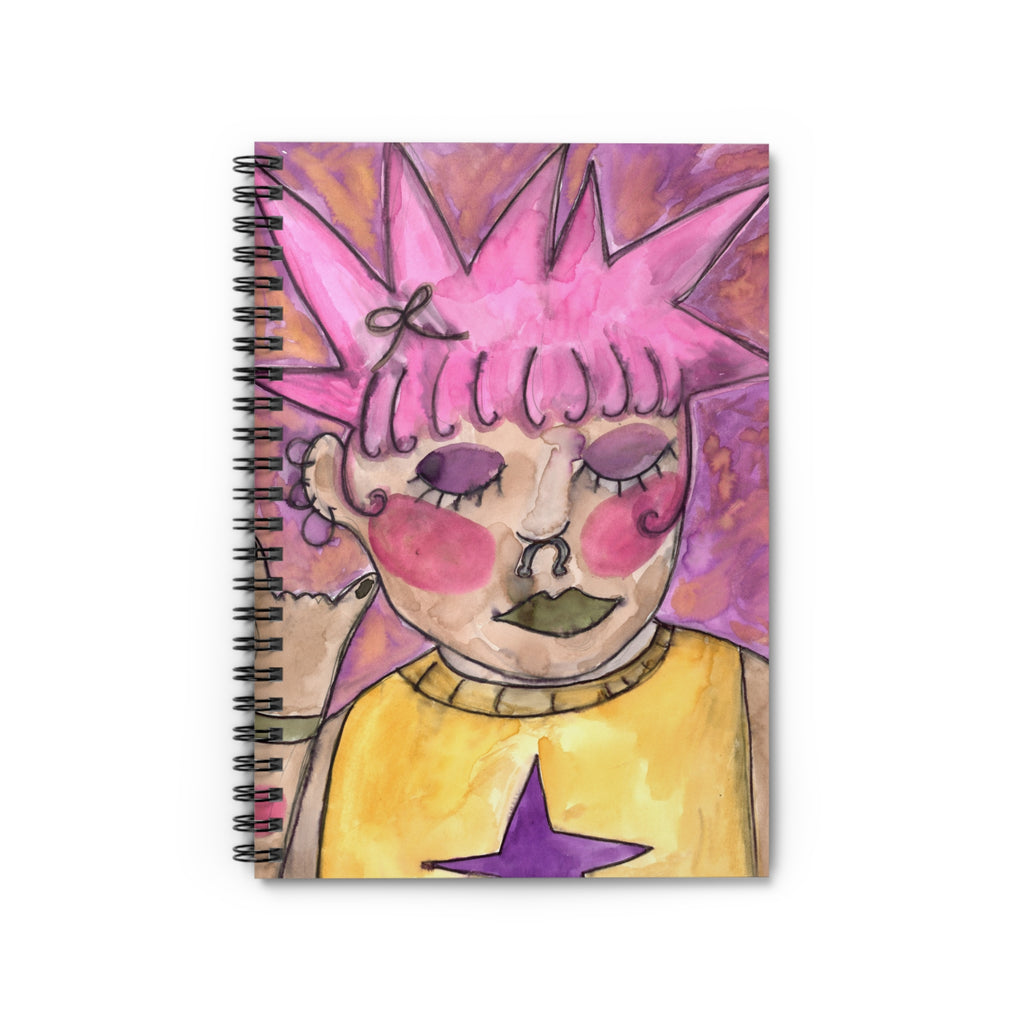 Liberty Spikes Spiral Notebook