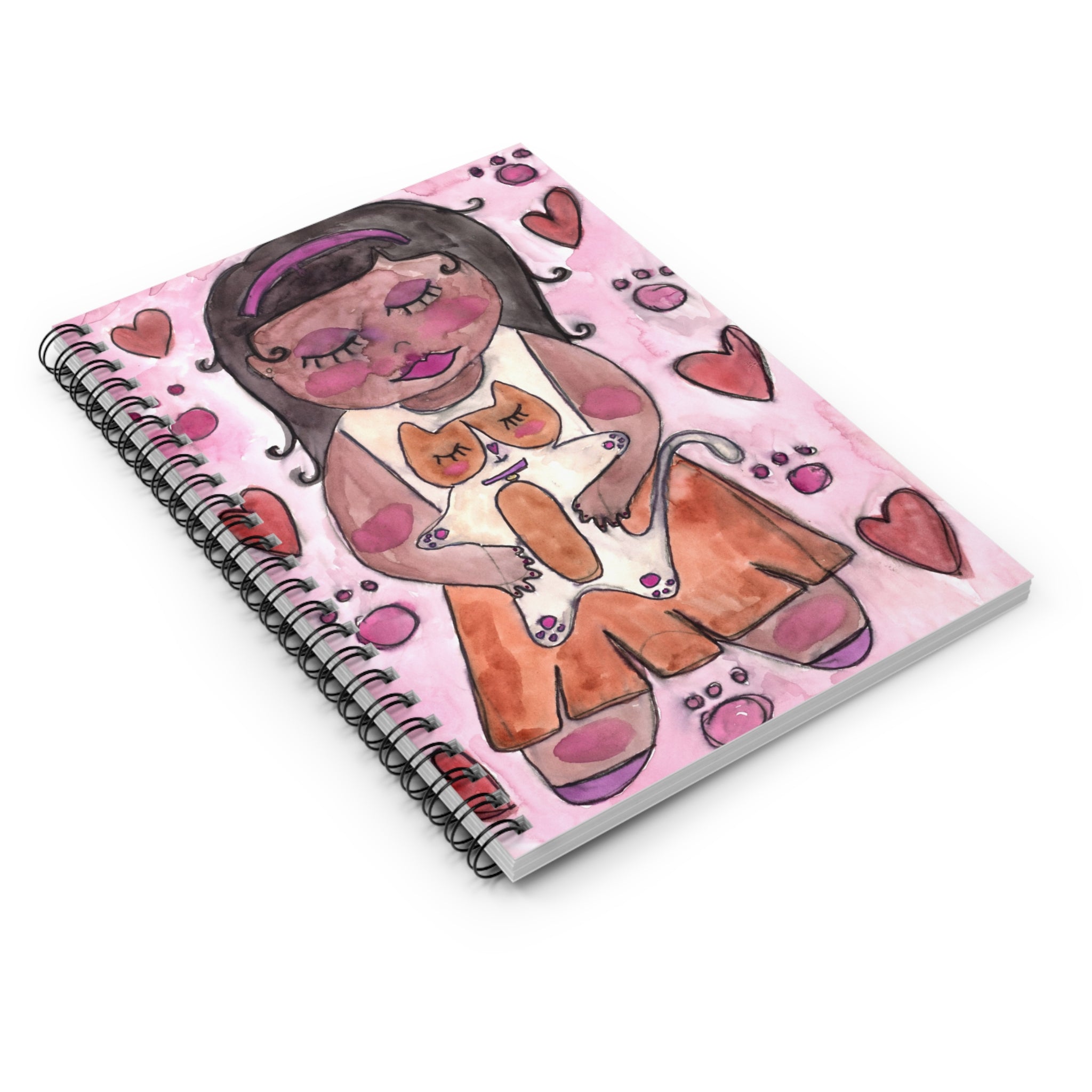 Cat Mom Spiral Notebook