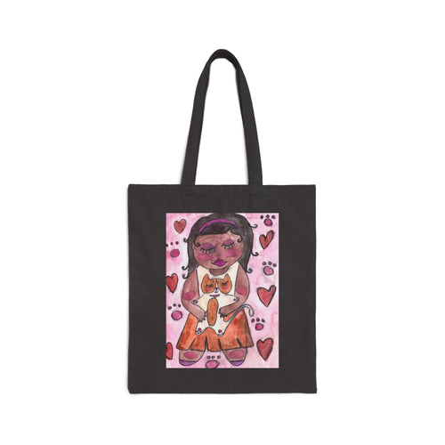 Cat Mom Tote Bag