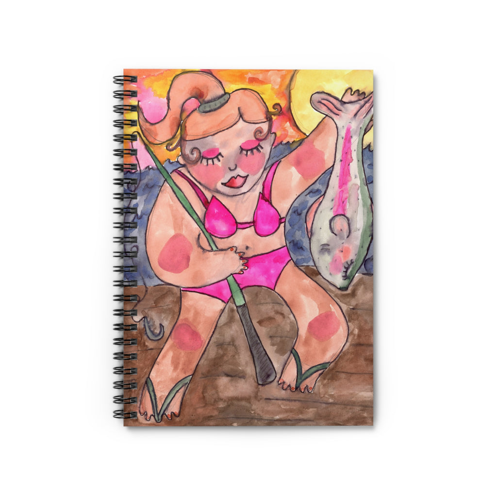 Fishing Spiral Notebook