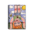 Handstand Spiral Notebook