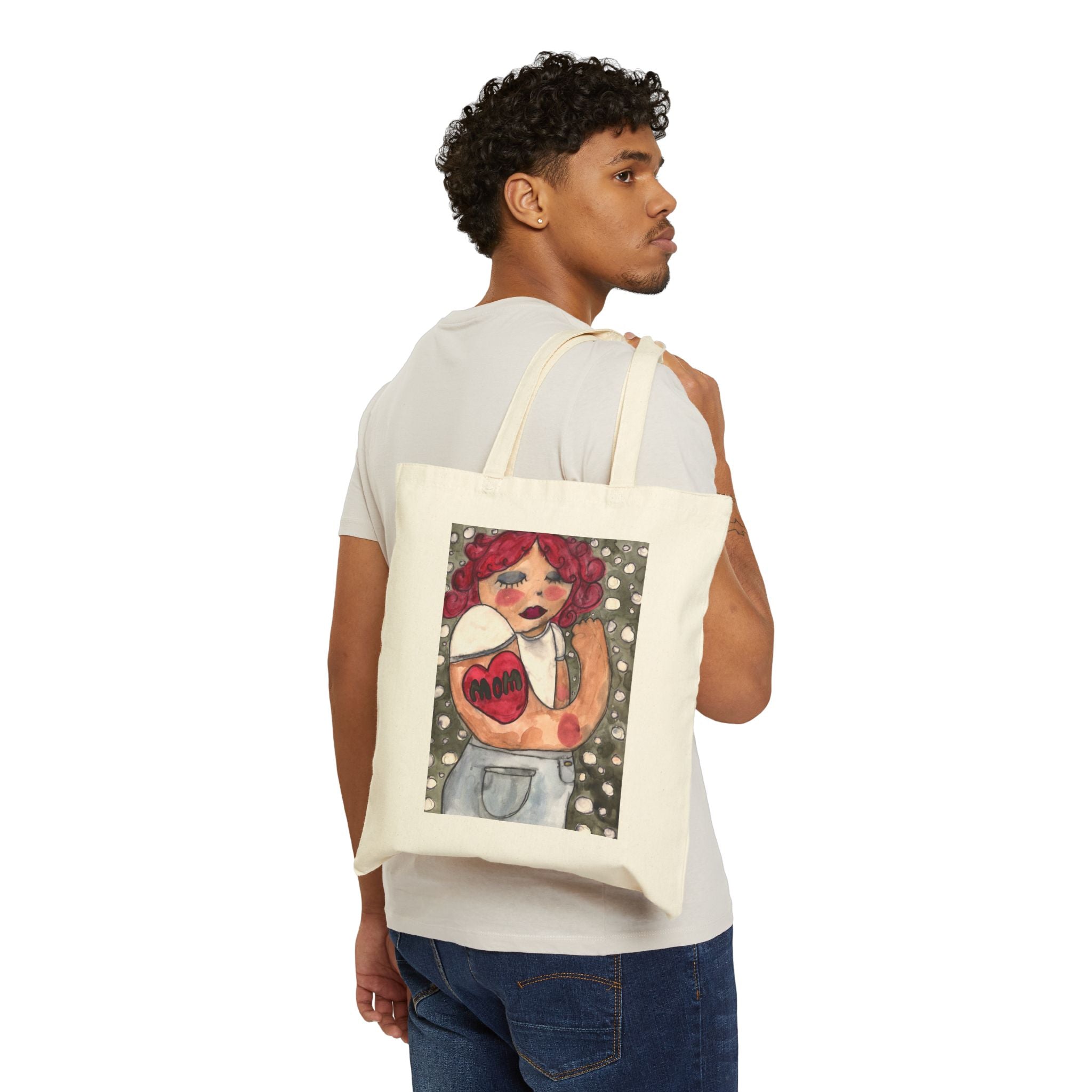 Mom Tattoo Tote Bag