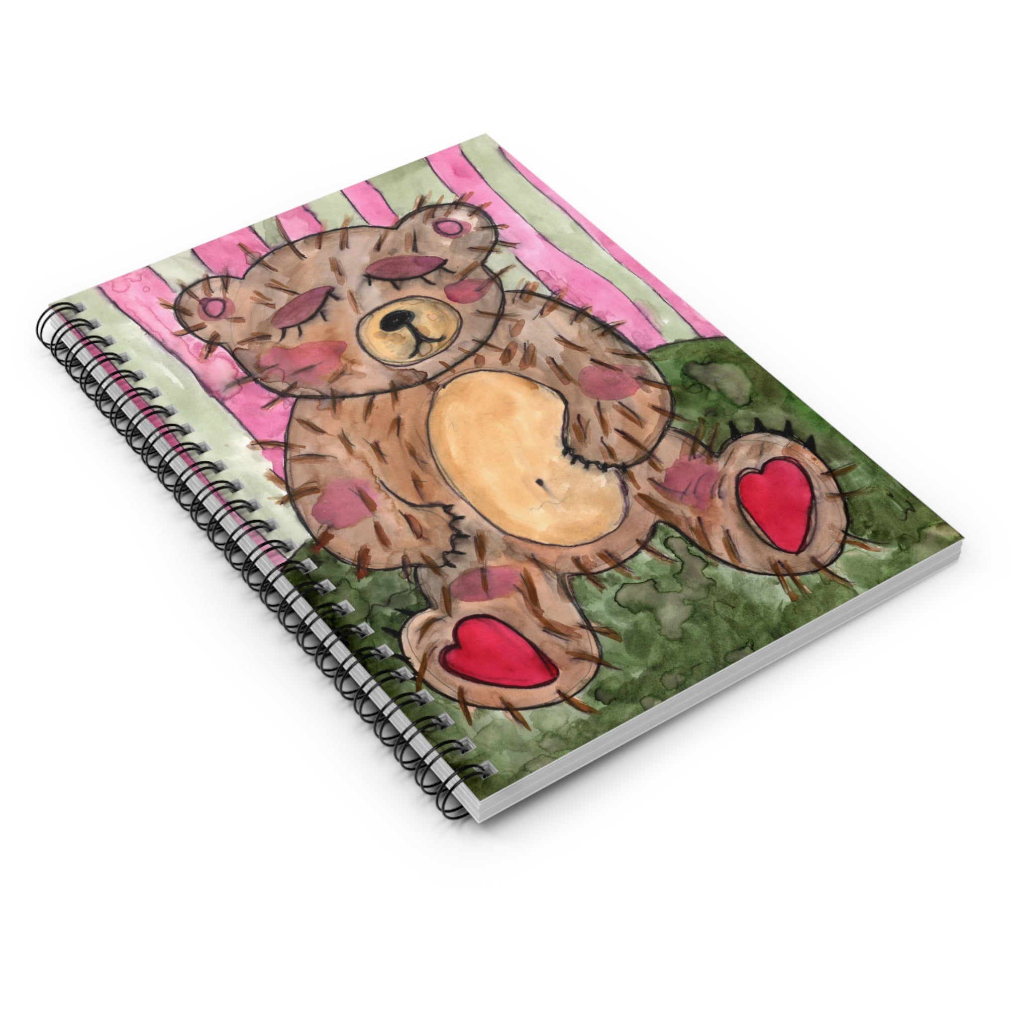 Teddy Bear Spiral Notebook