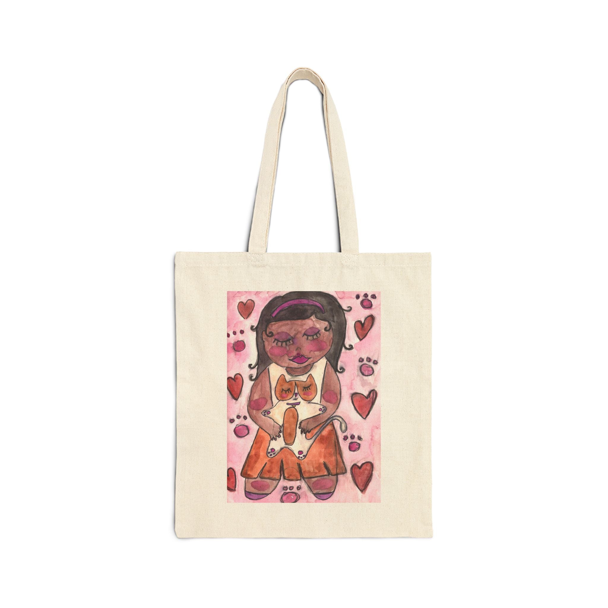 Cat Mom Tote Bag