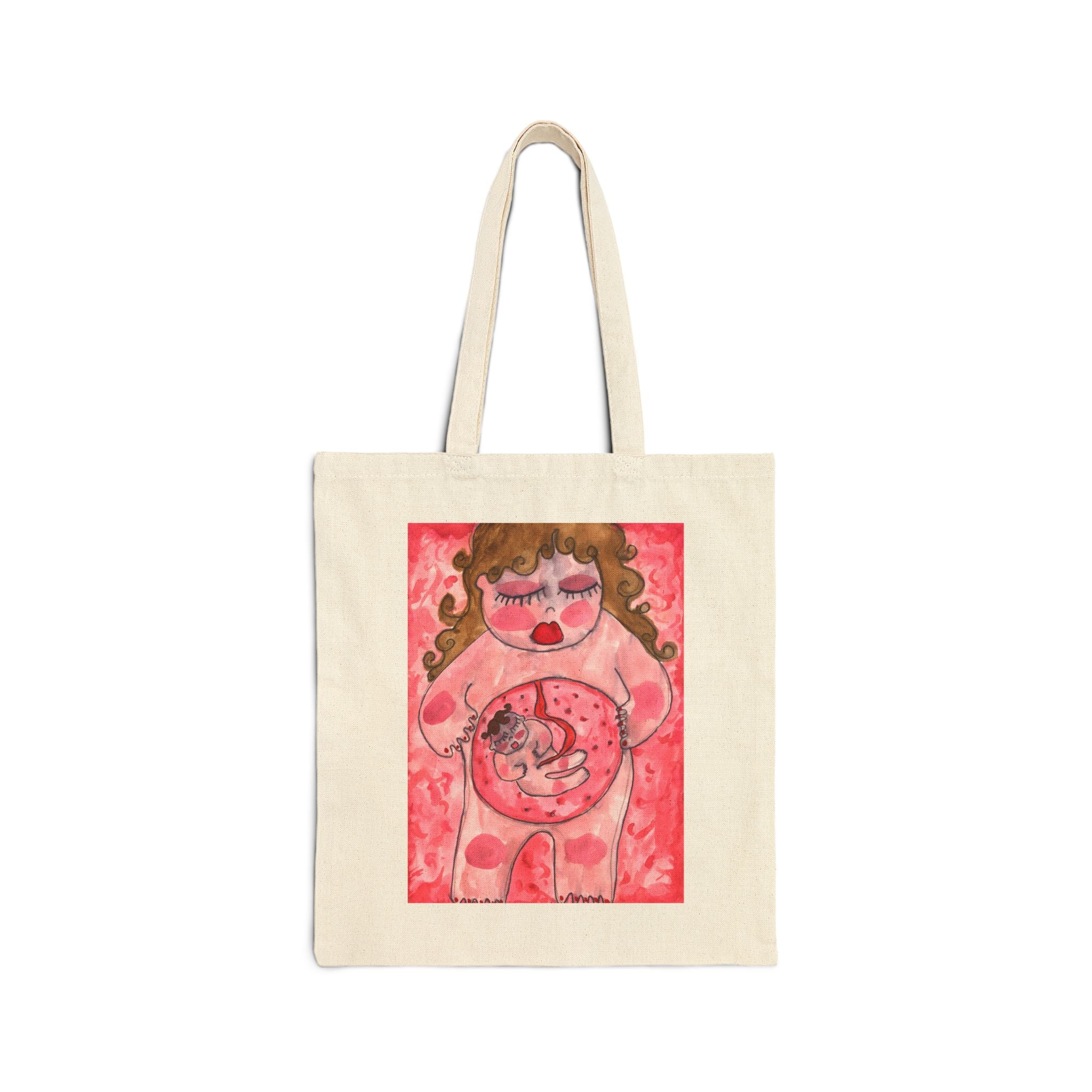 Pregnant Tote Bag
