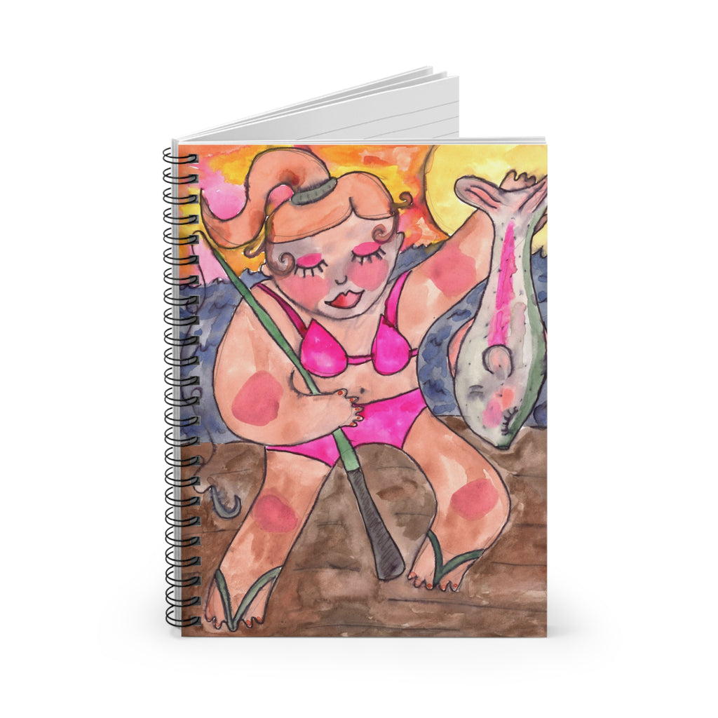 Fishing Spiral Notebook