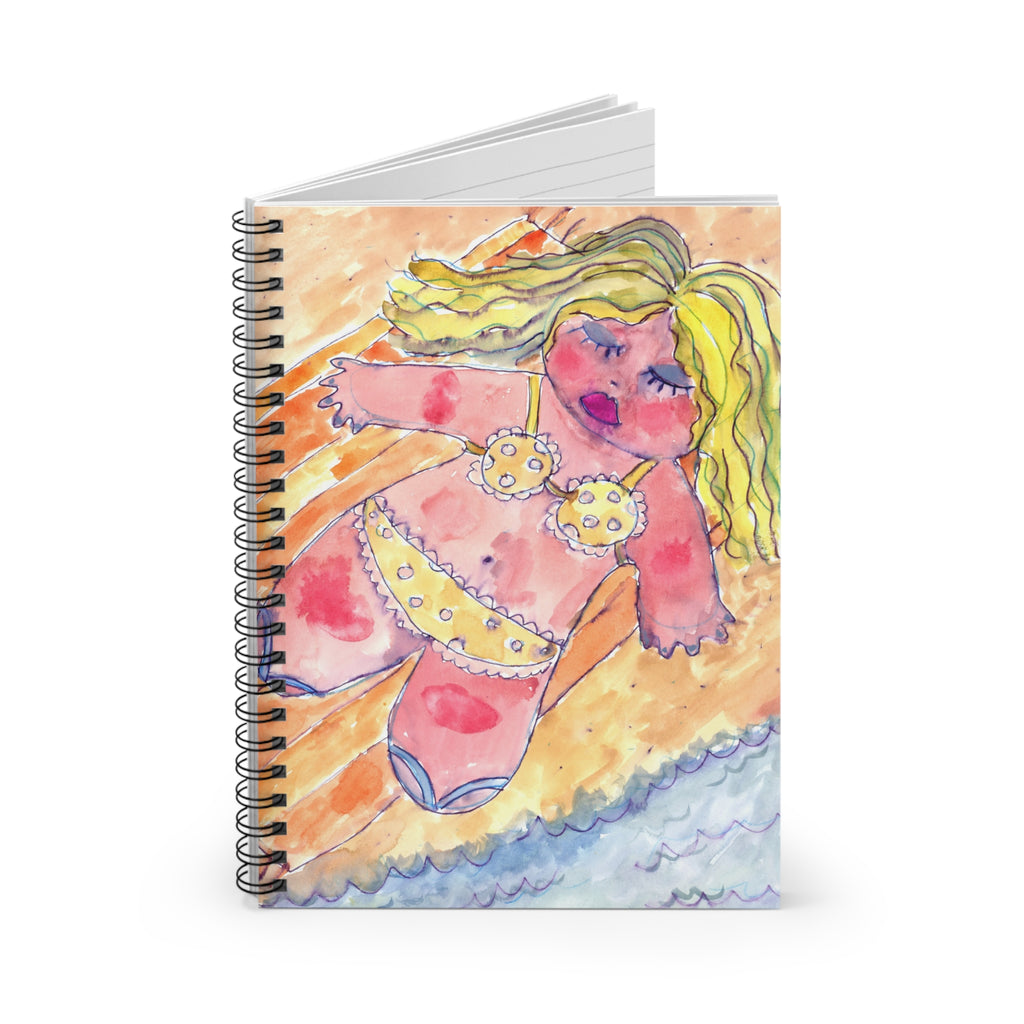 Sunburn Spiral Notebook