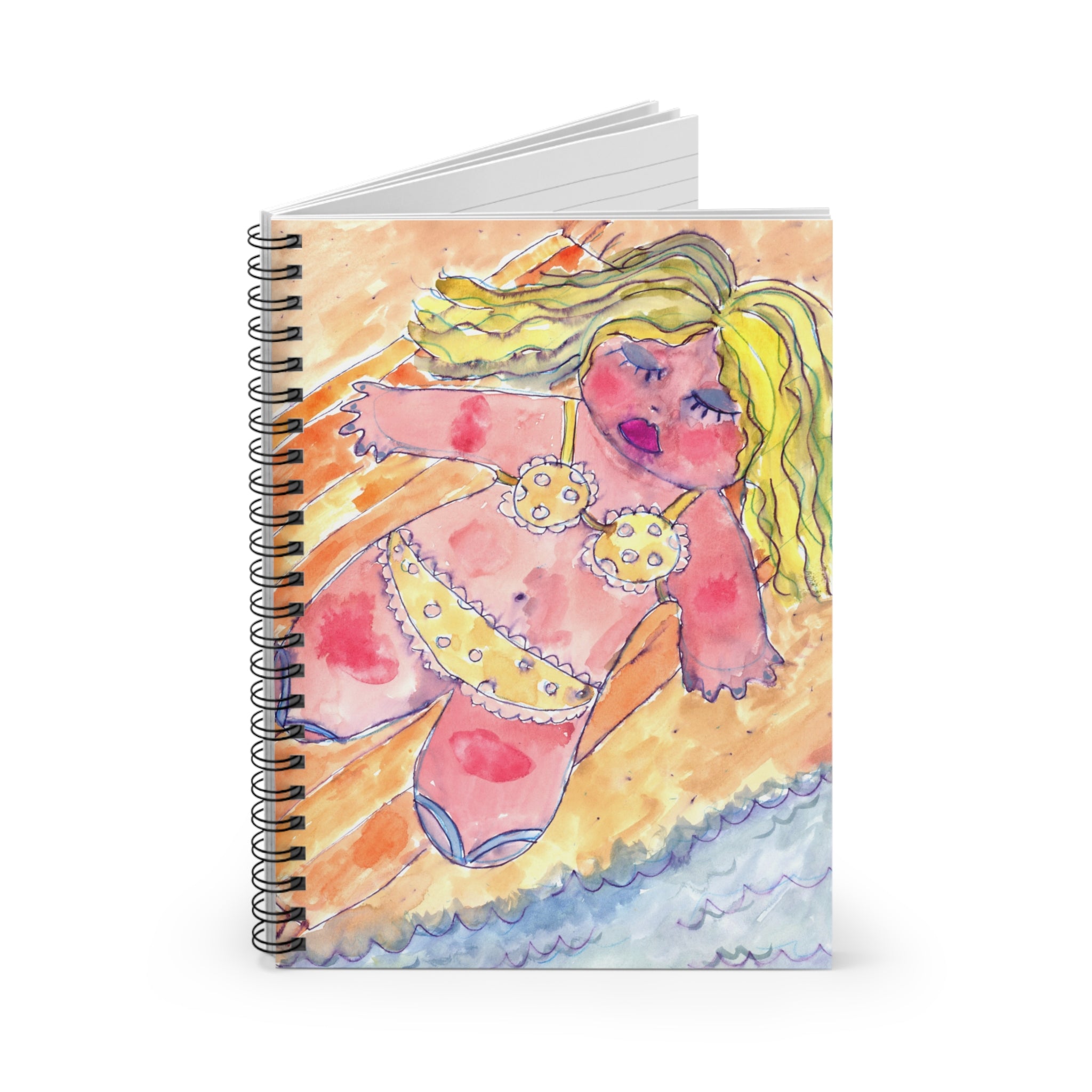 Sunburn Spiral Notebook
