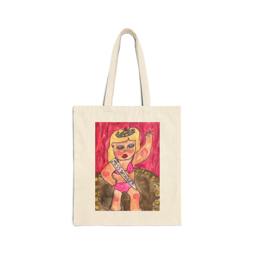 Miss Winner Tote Bag
