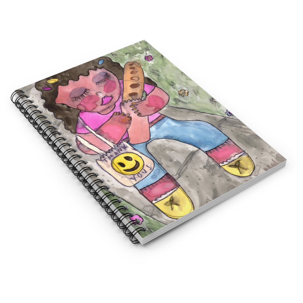Groceries Spiral Notebook