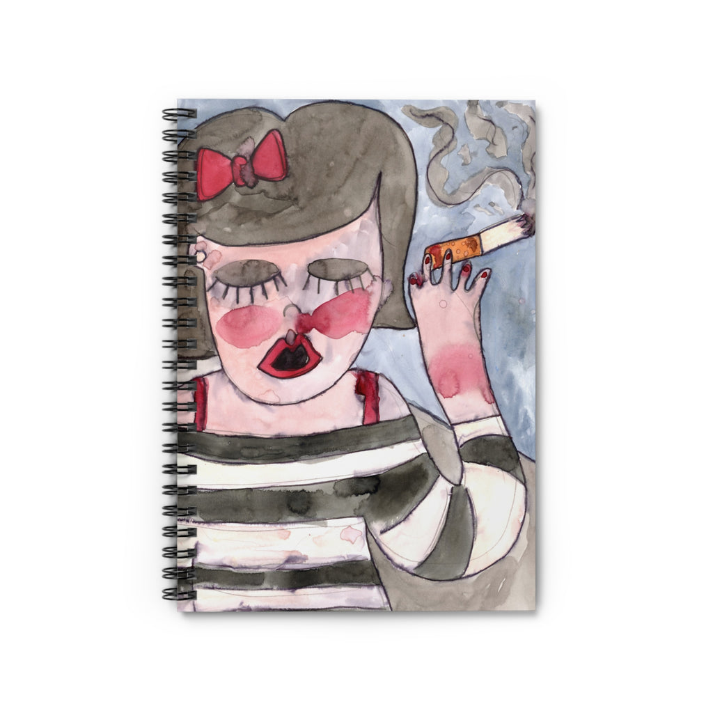 Smoking Spiral Notebook