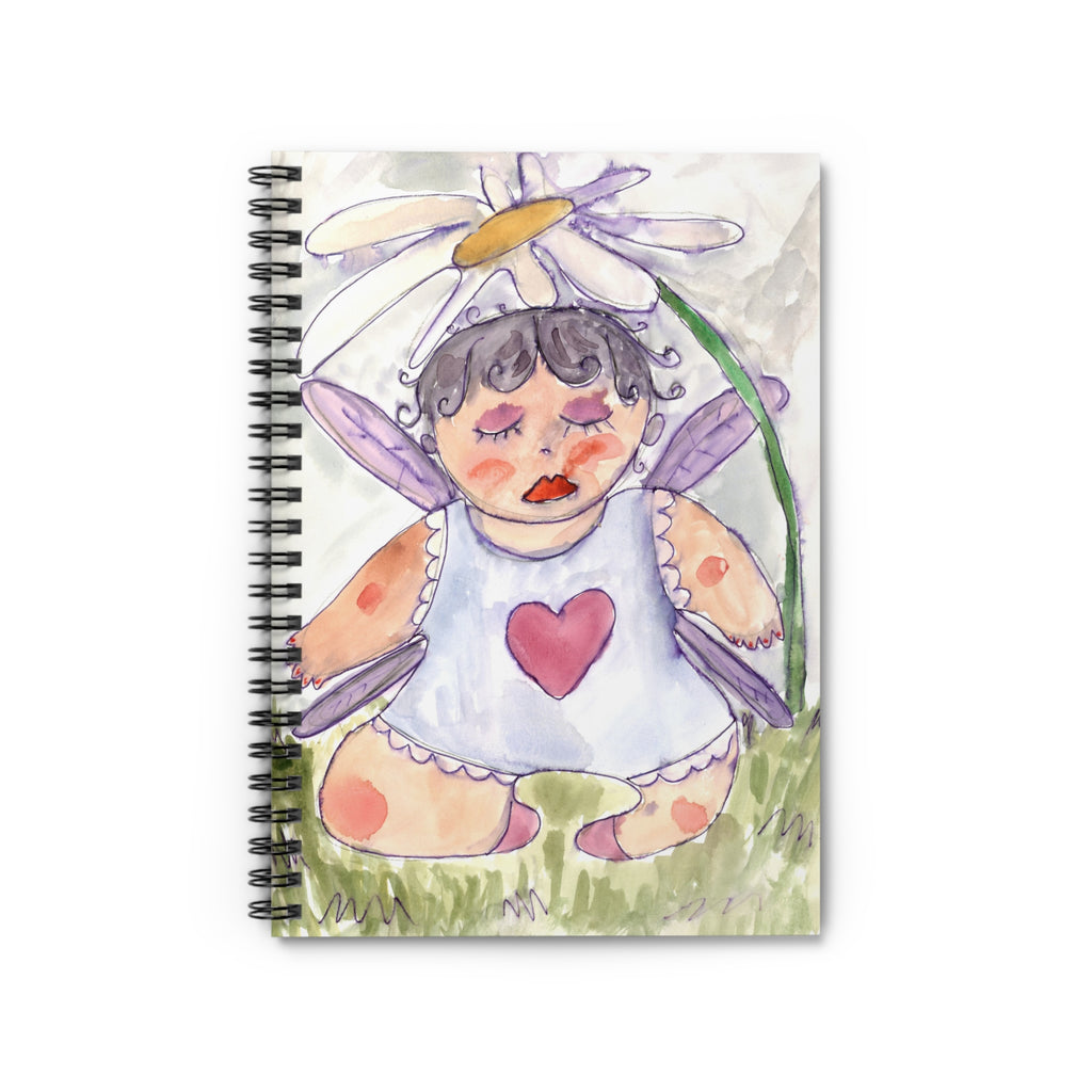Flower Fairy Spiral Notebook