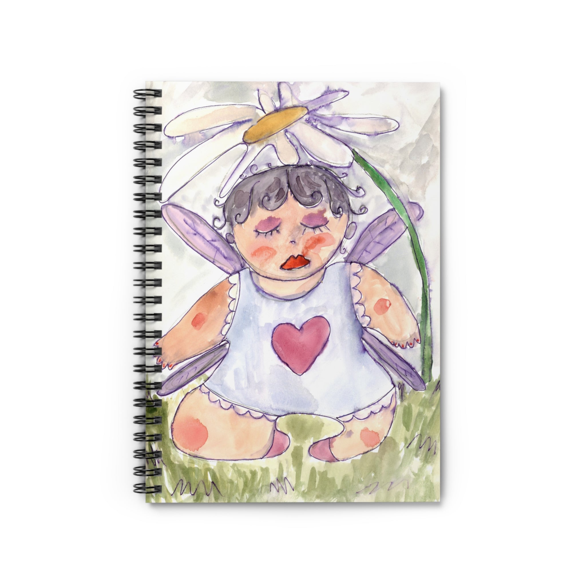 Flower Fairy Spiral Notebook