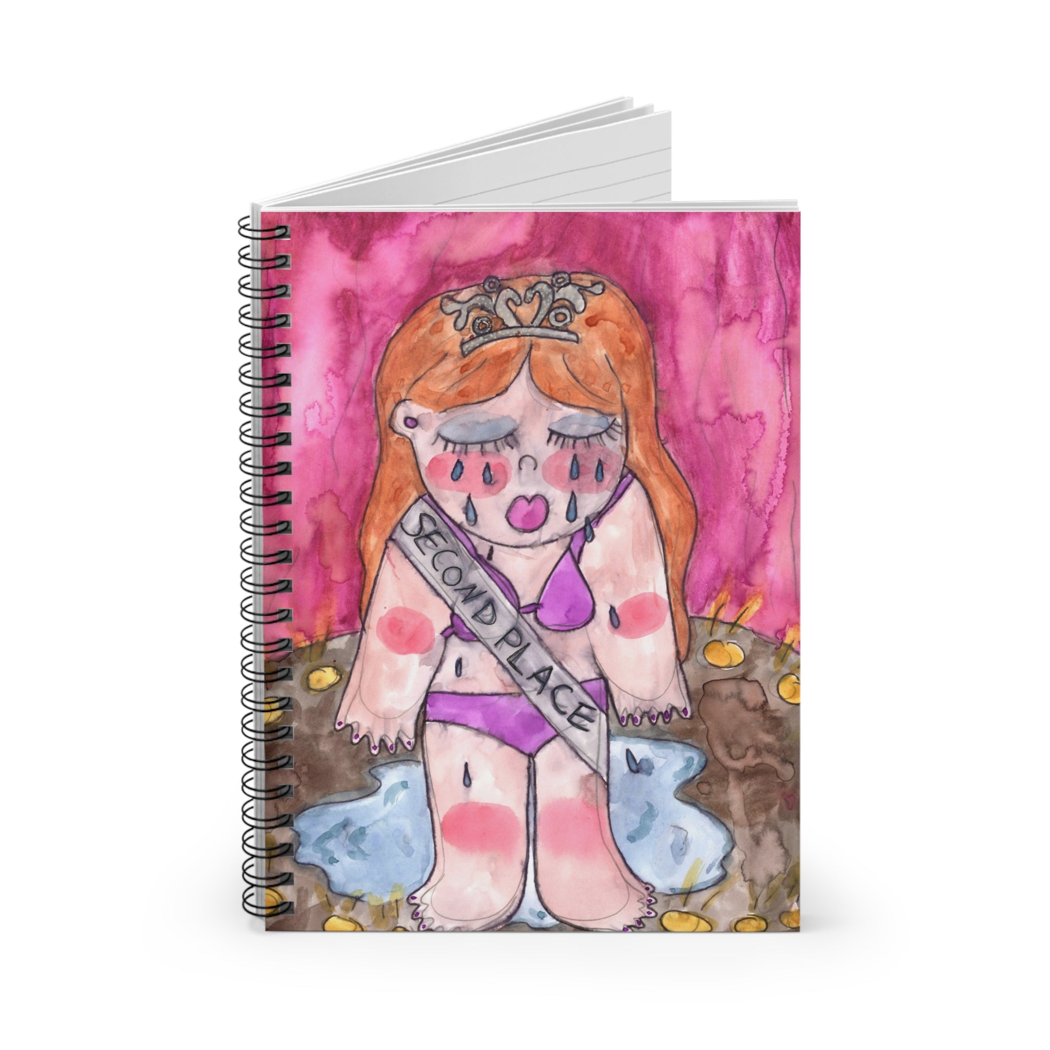 Second Place Spiral Notebook