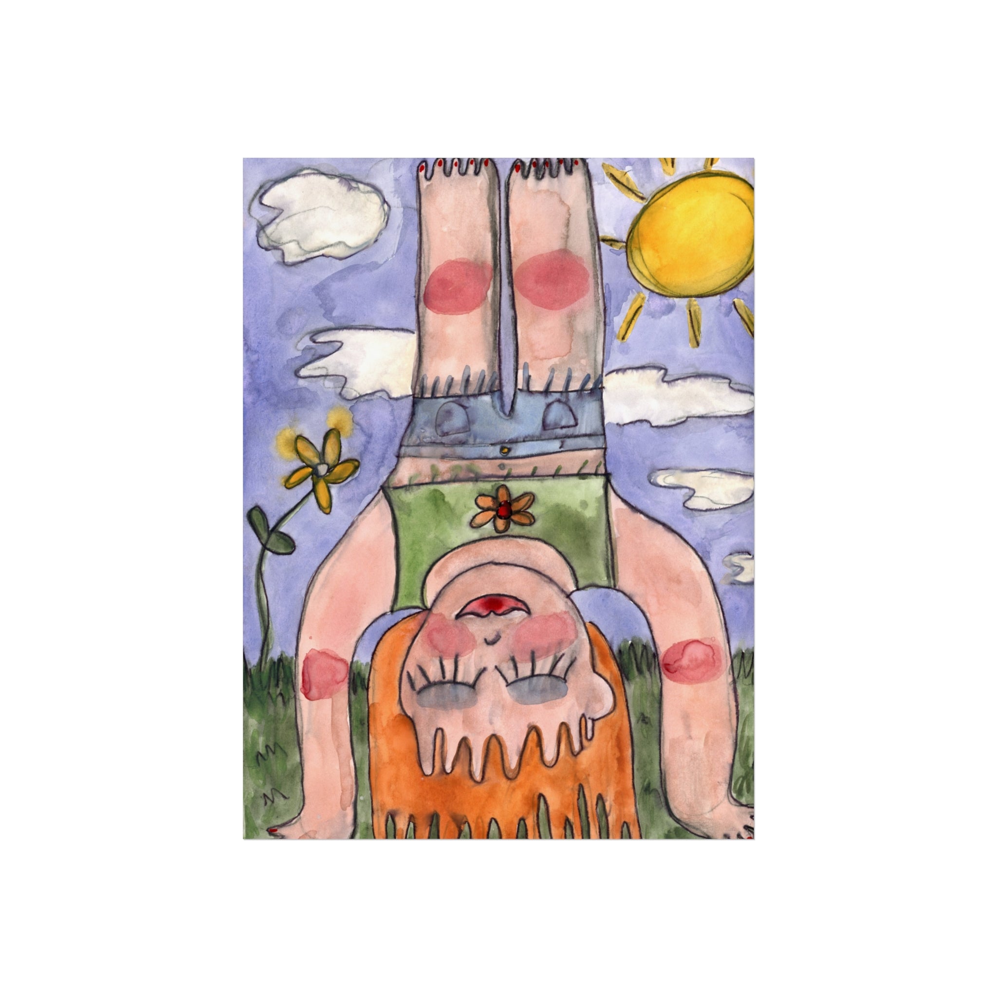 Handstand Fine Art Poster