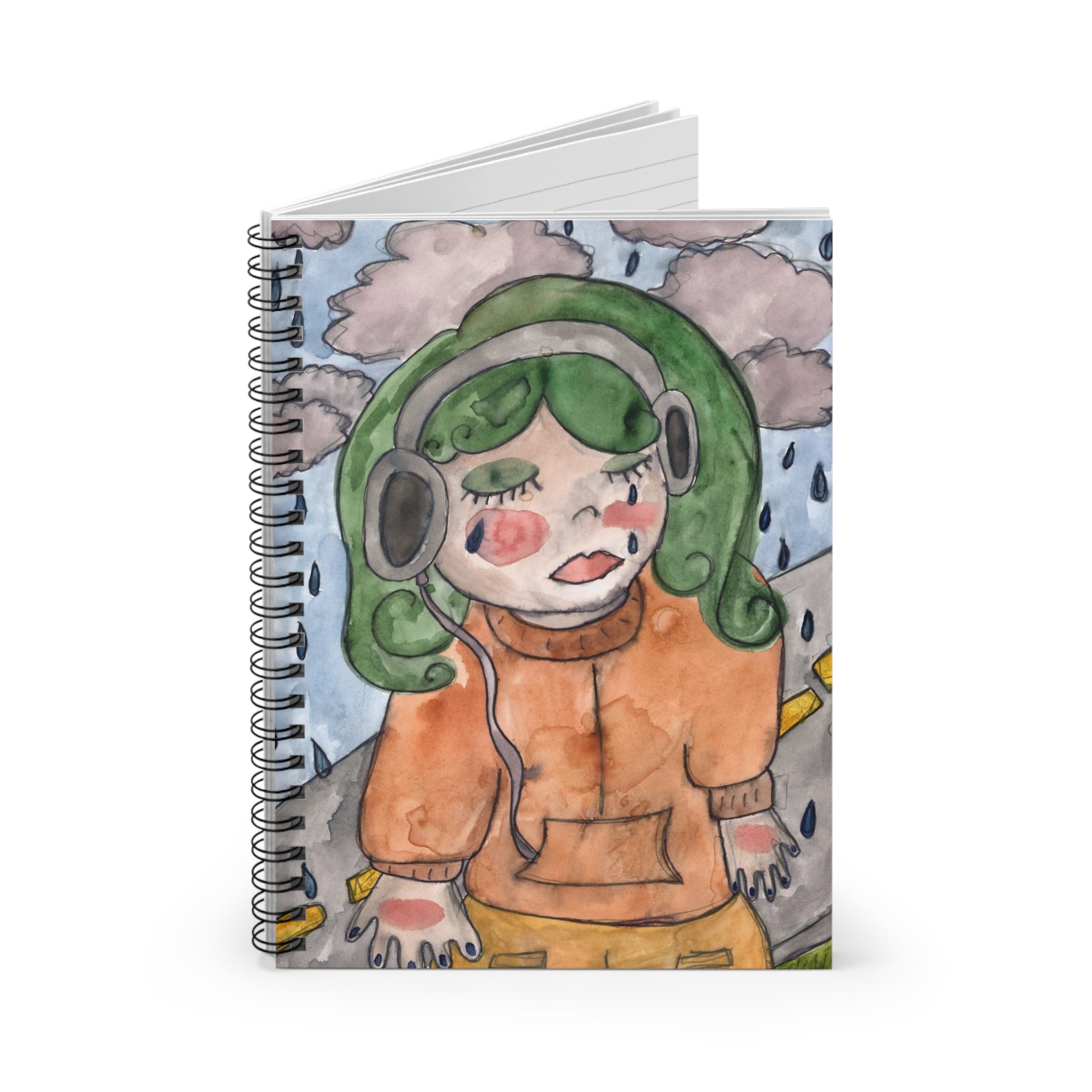 Chasing Pavements Spiral Notebook