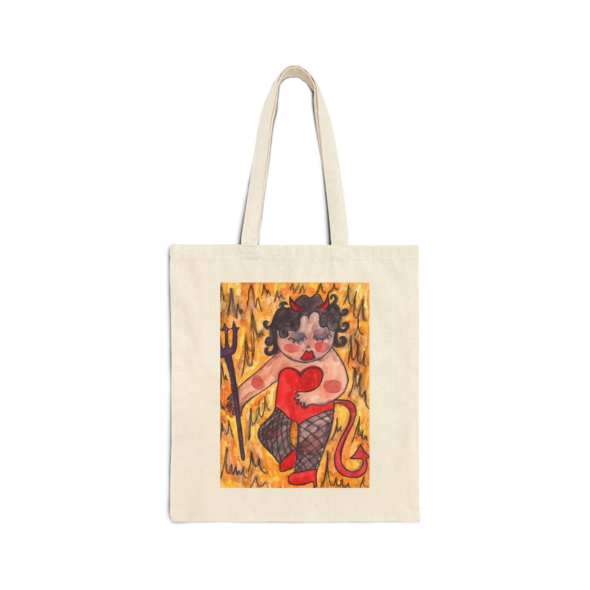 Devil Boop Tote Bag