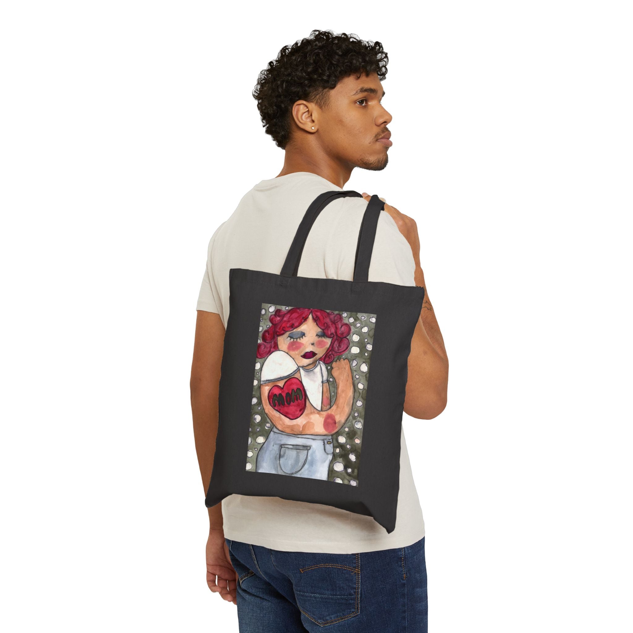 Mom Tattoo Tote Bag