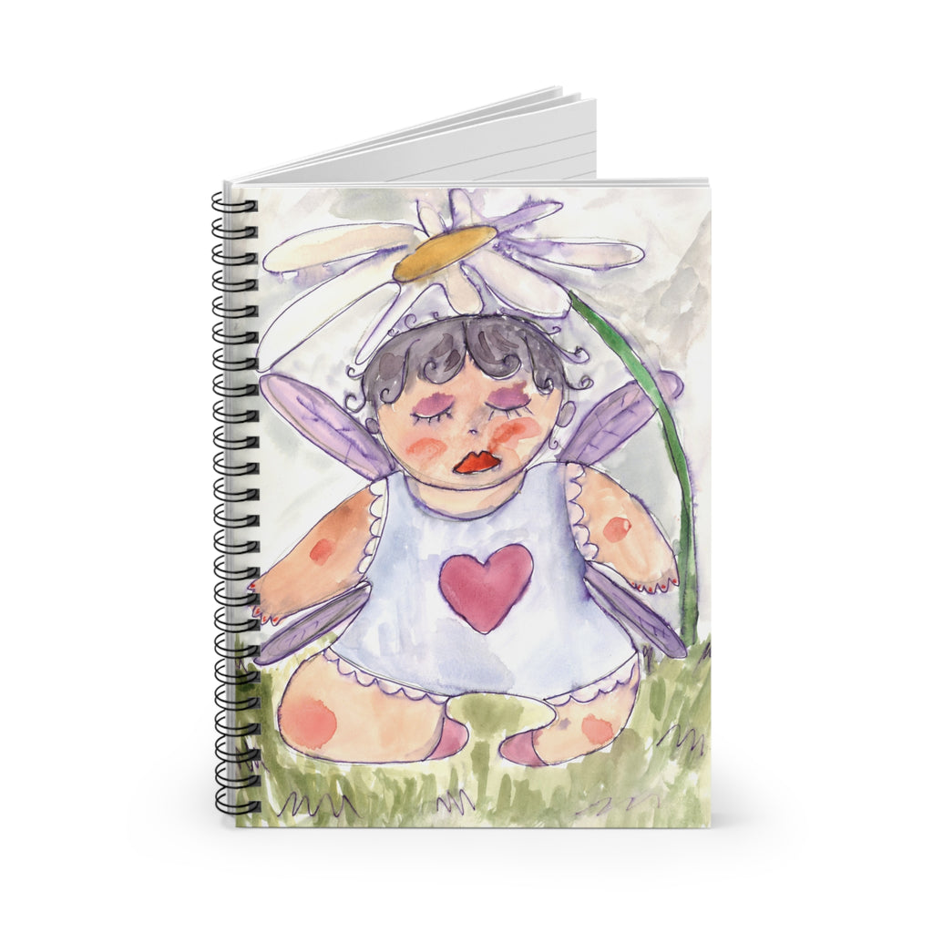 Flower Fairy Spiral Notebook