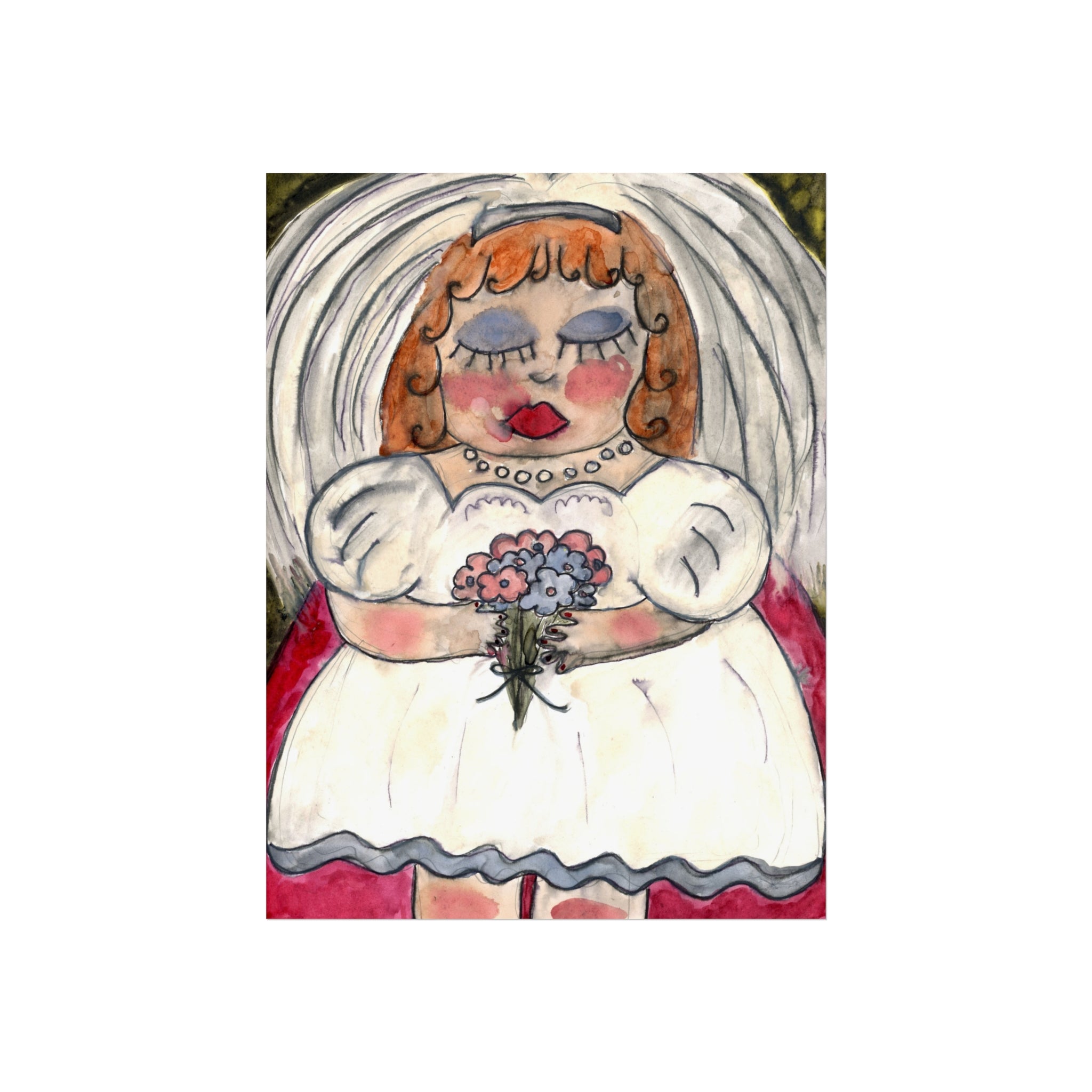 Bride Fine Art Poster