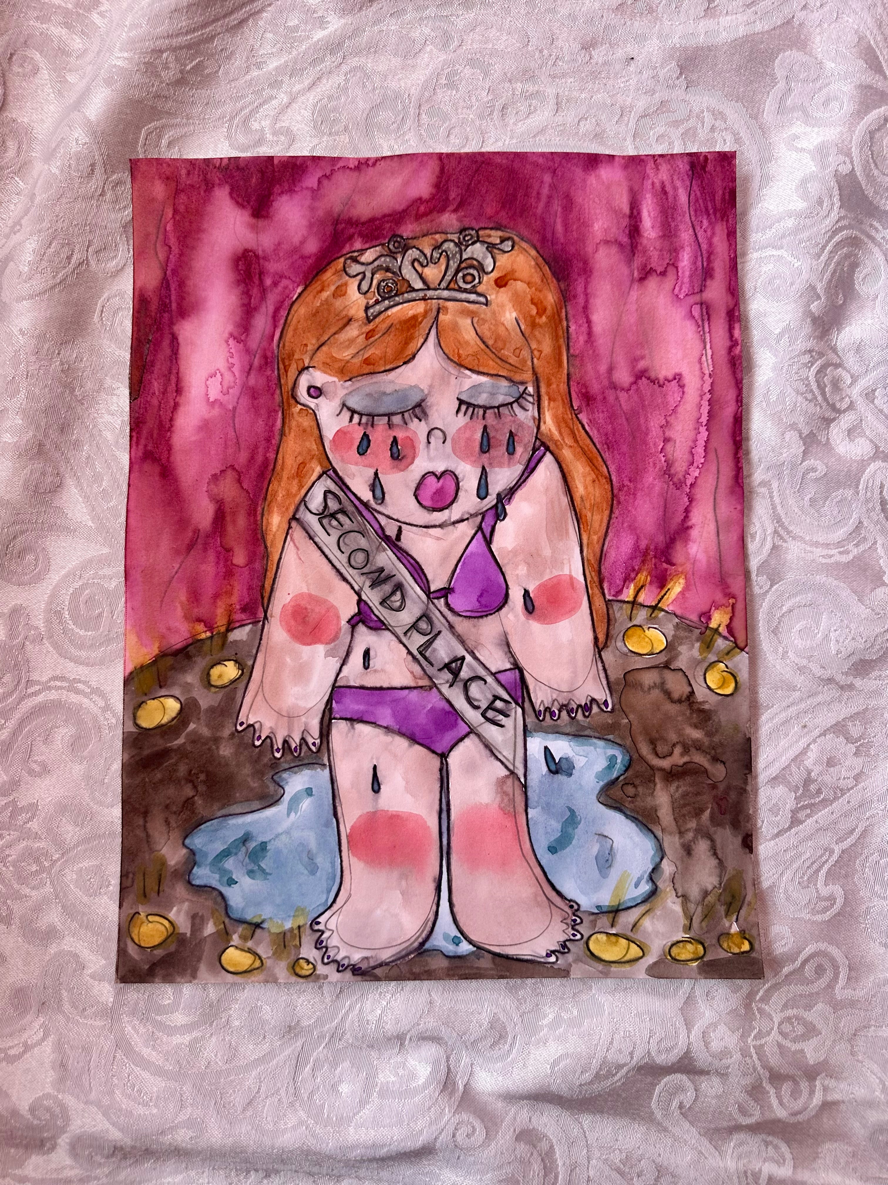 Second Place Original Watercolor