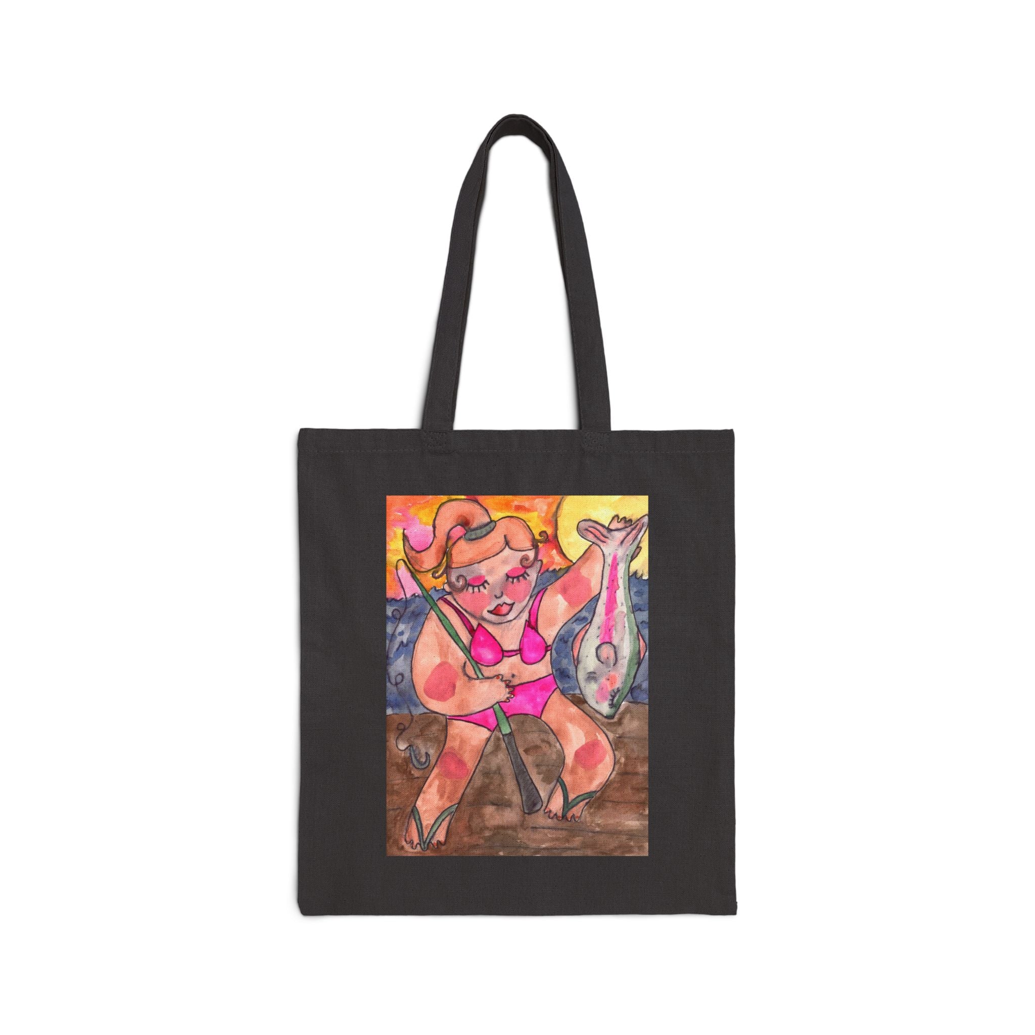 Fishing Tote Bag