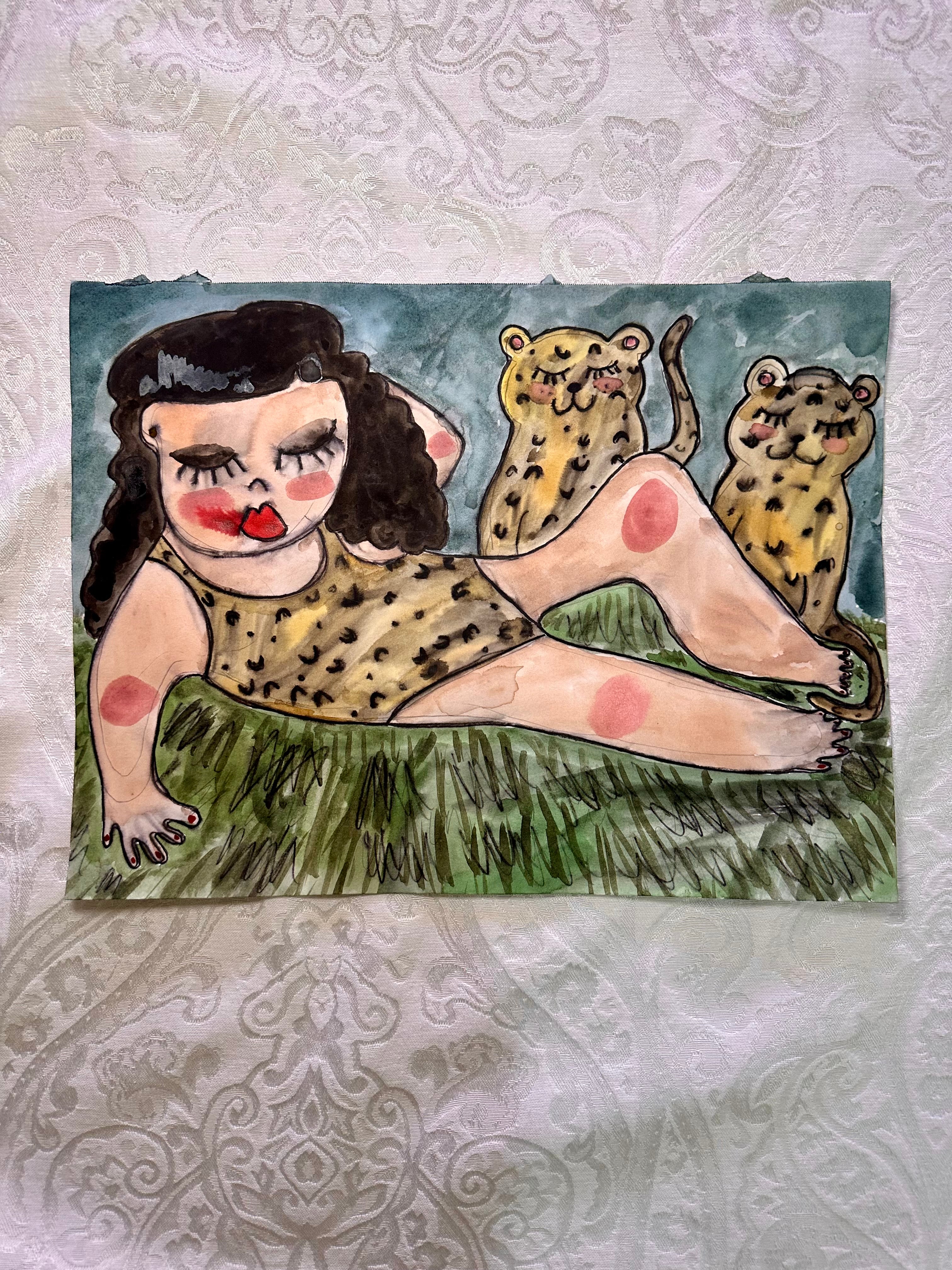 Bettie Original Watercolor