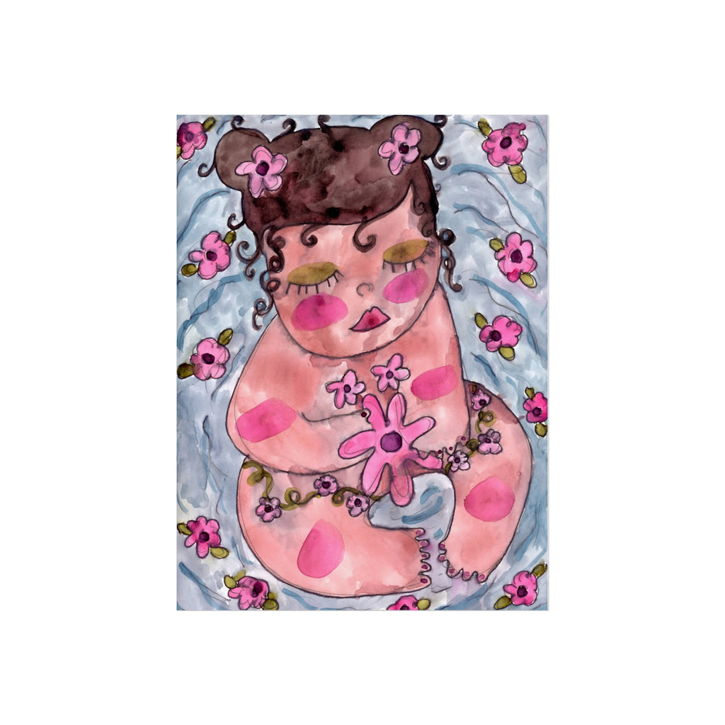 Flower Pond Fine Art Poster
