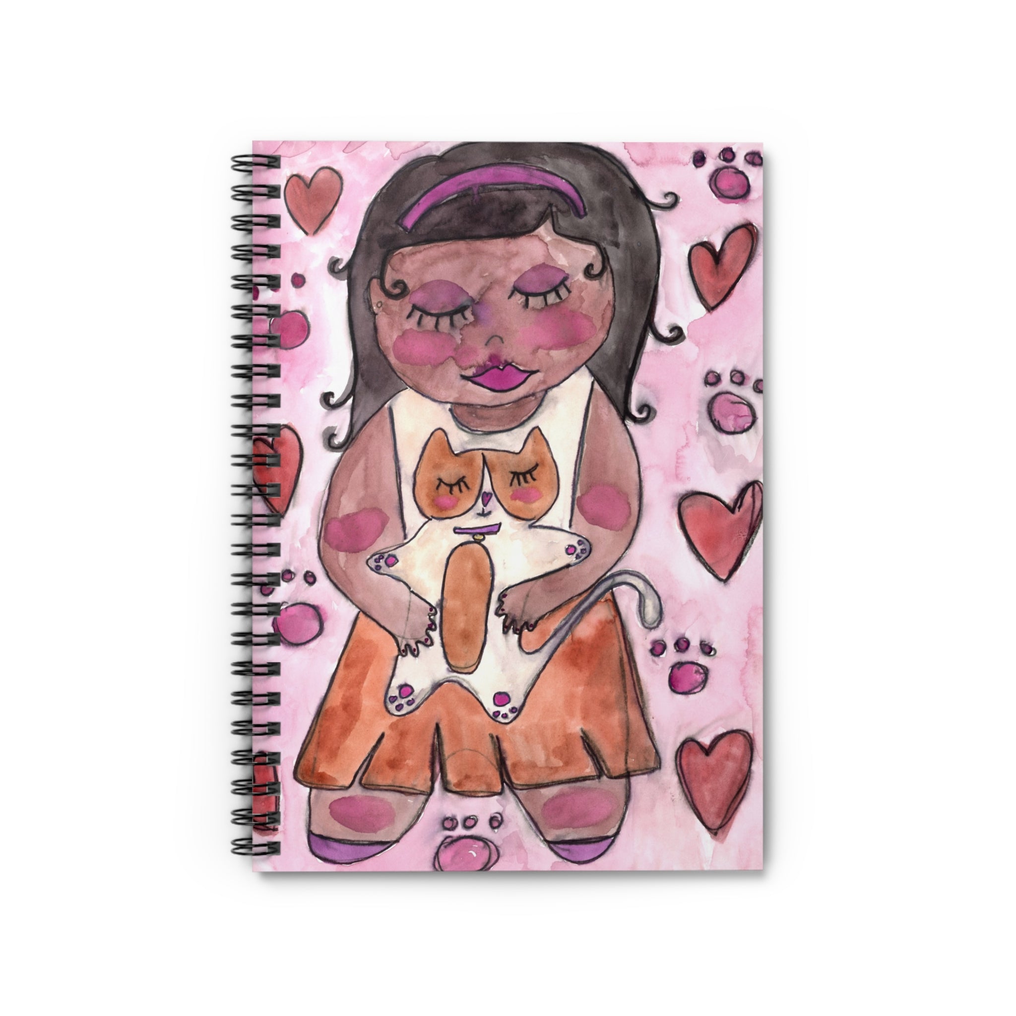 Cat Mom Spiral Notebook