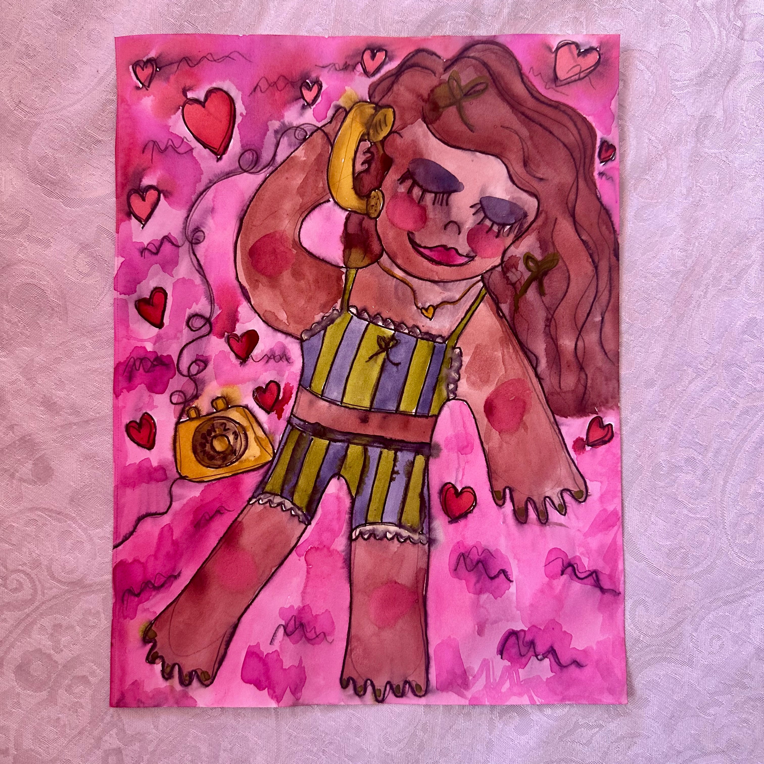 Call Me Original Watercolor