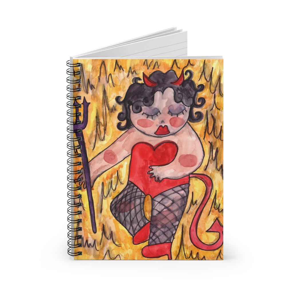 Devil Boop Spiral Notebook