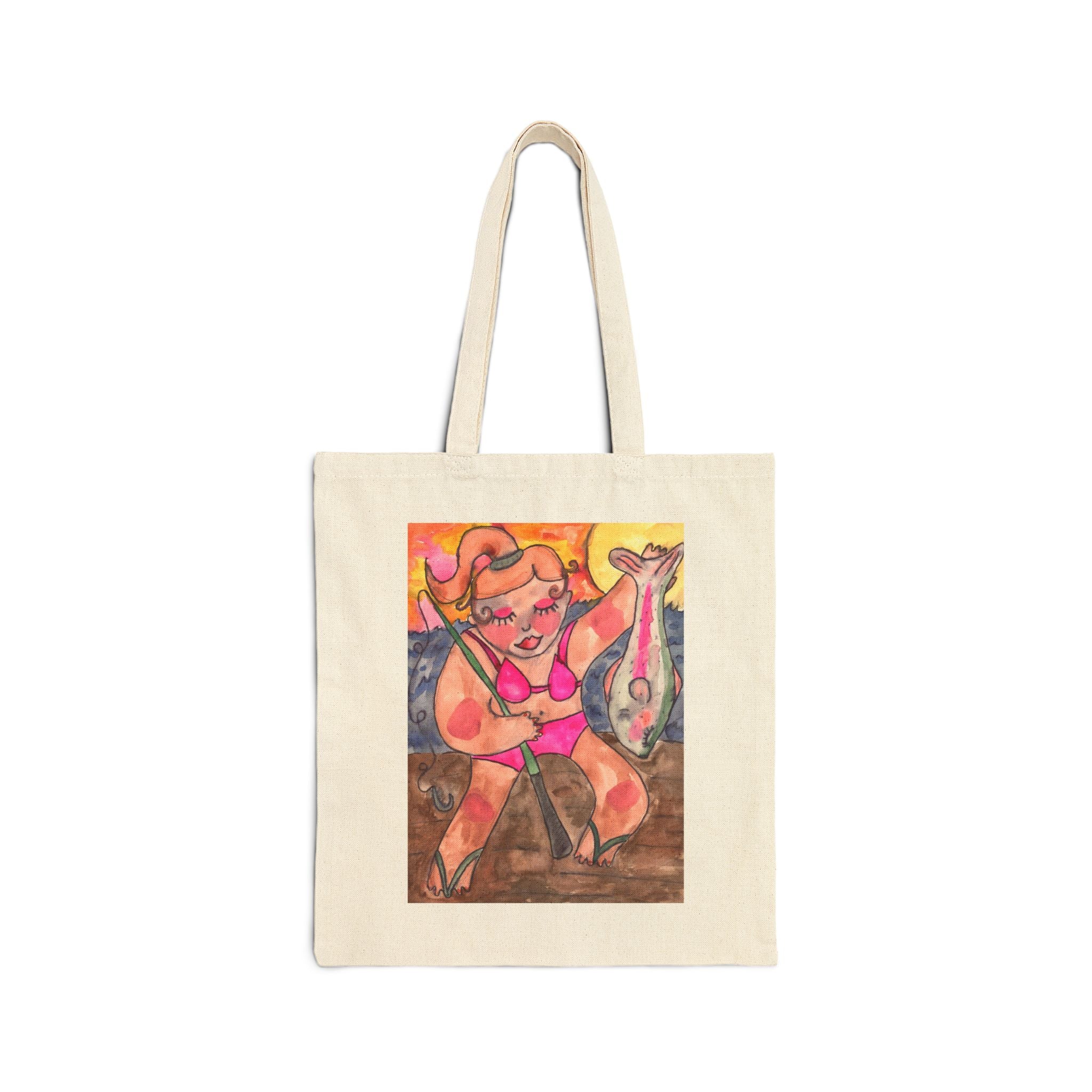 Fishing Tote Bag
