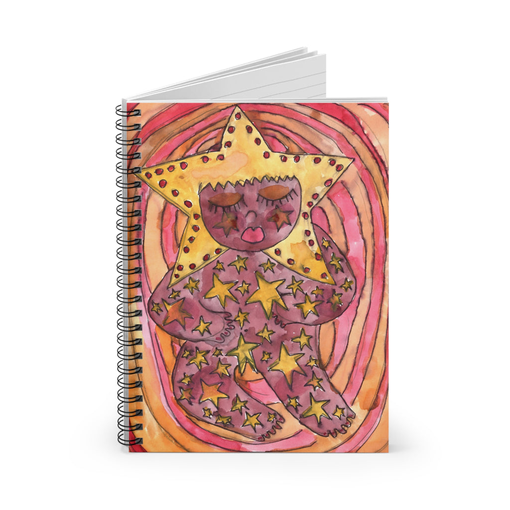Star Girl Spiral Notebook