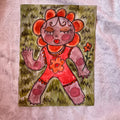 Daisy Lady Original Watercolor