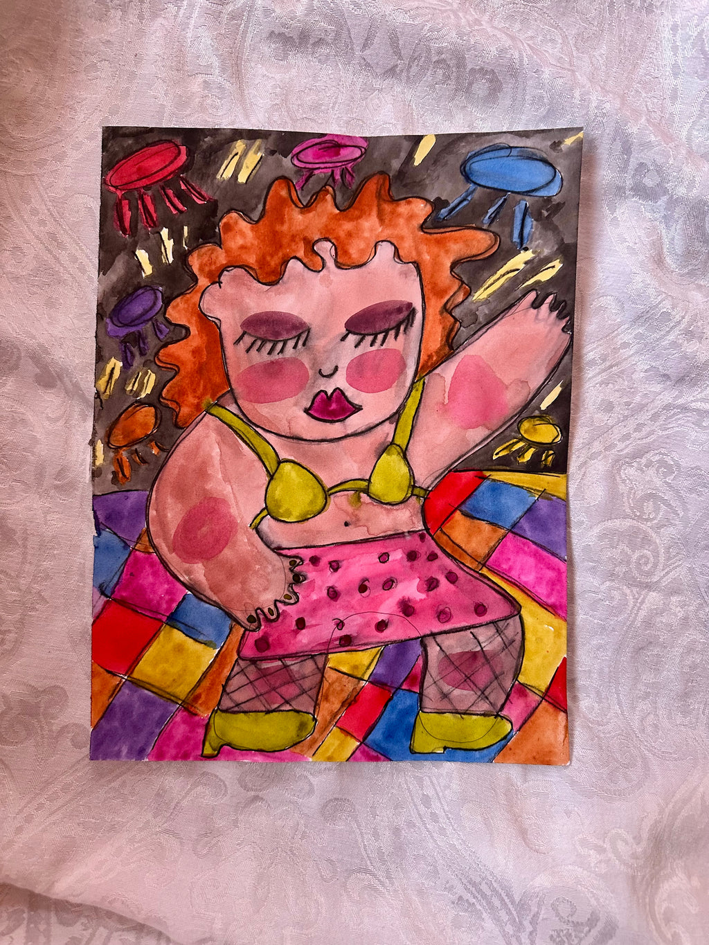Disco Original Watercolor