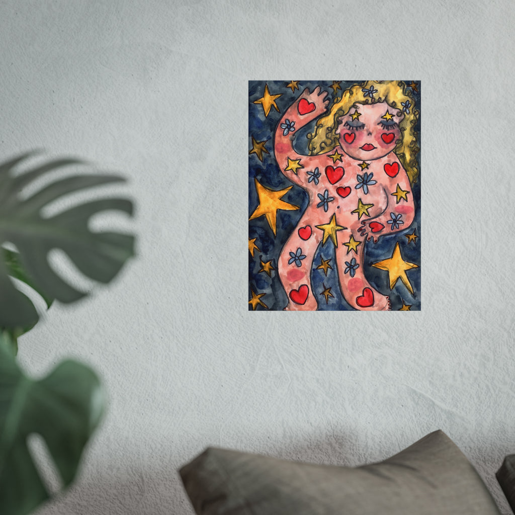 Star Child Fine Art Poster