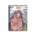 Flower Shelter Spiral Notebook