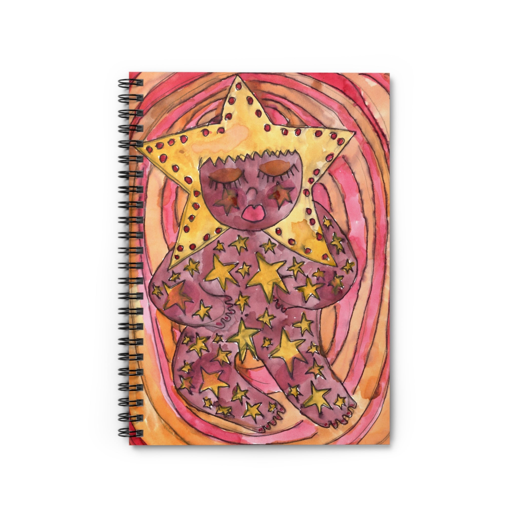 Star Girl Spiral Notebook